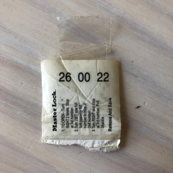 MASTER LOCK SPHERO Spinner Combination Padlock Combo Lock Blue - Used - Picture 3 of 12